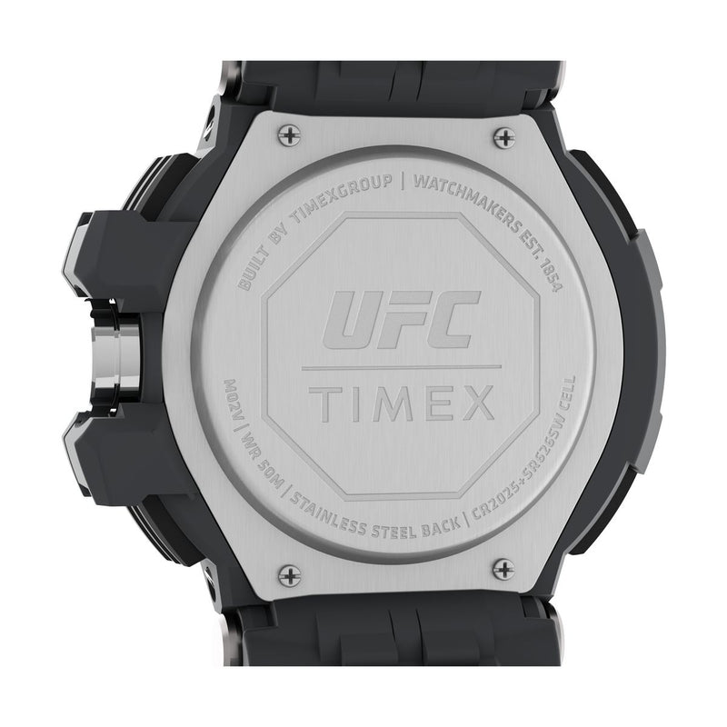 Timex UFC Round 21mm Black Dial Analog Men Watch - TW5M519000D Watch Timex
