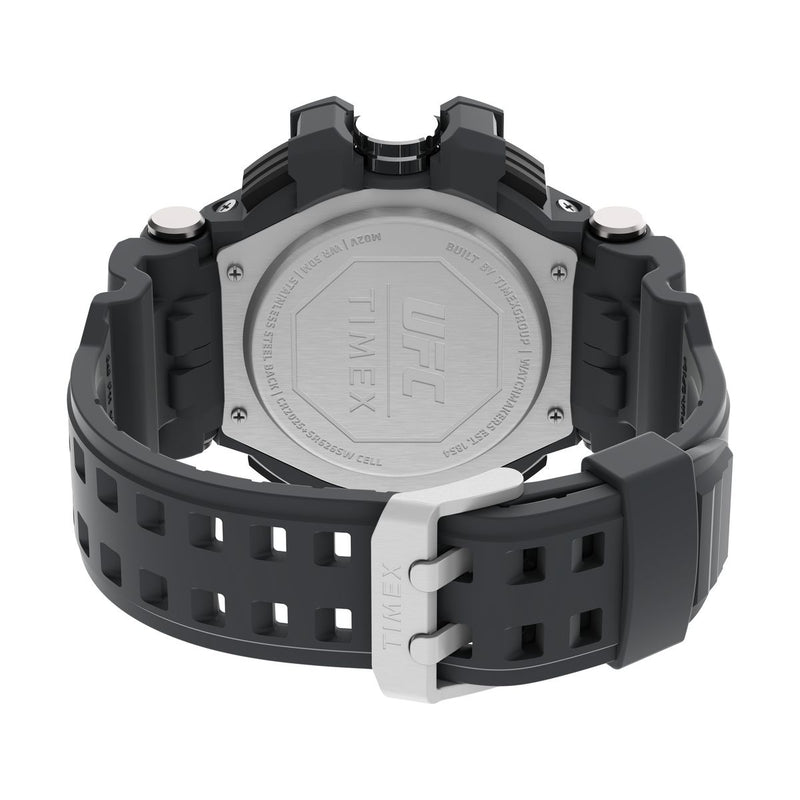 Timex UFC Round 21mm Black Dial Analog Men Watch - TW5M519000D Watch Timex