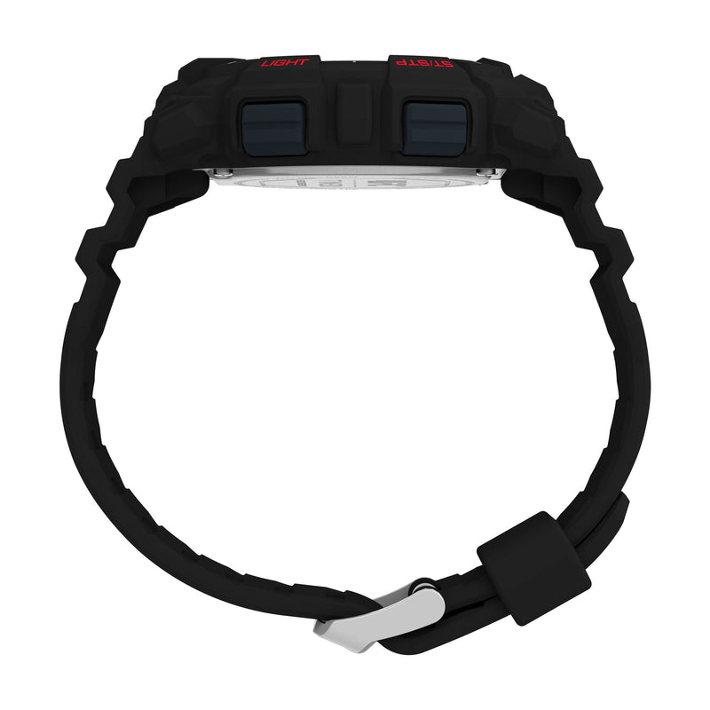 Timex UFC Round 21mm Black Dial Digital Men Watch - TW5M534000D Watch Timex