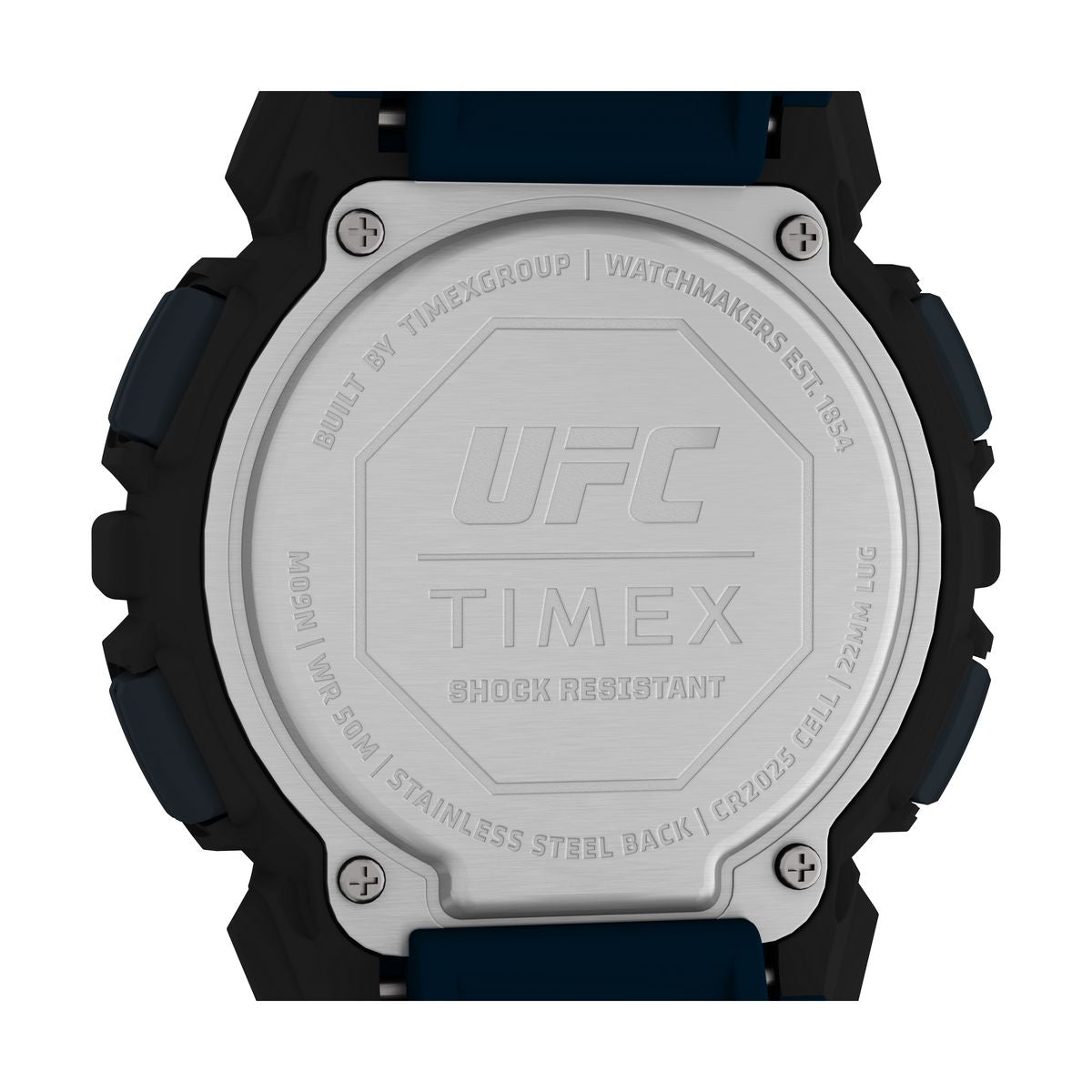 Timex UFC Strength Black Round Dial Digital Men Watch