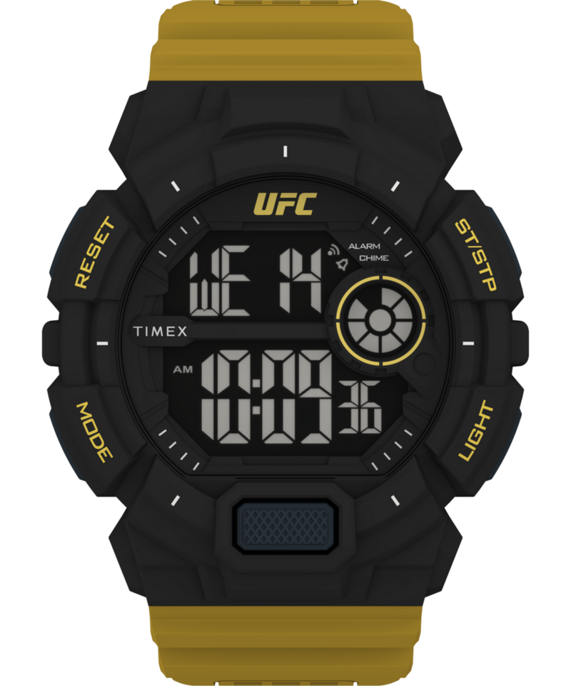 Timex UFC Round 21mm Black Dial Digital Men Watch - TW5M536000D Watch Timex