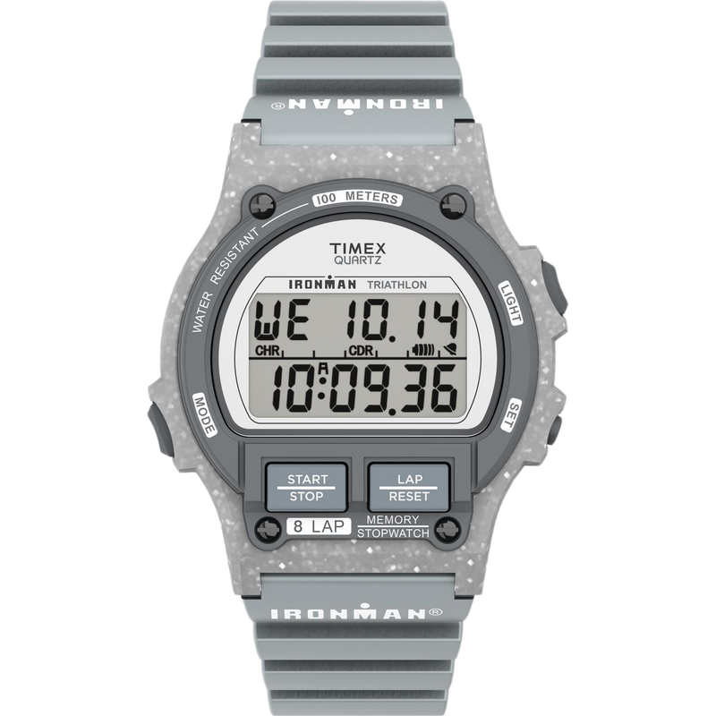 Timex Ironman Round 42mm Grey Dial Digital Men Watch - TW5M54500UJ Watch Timex