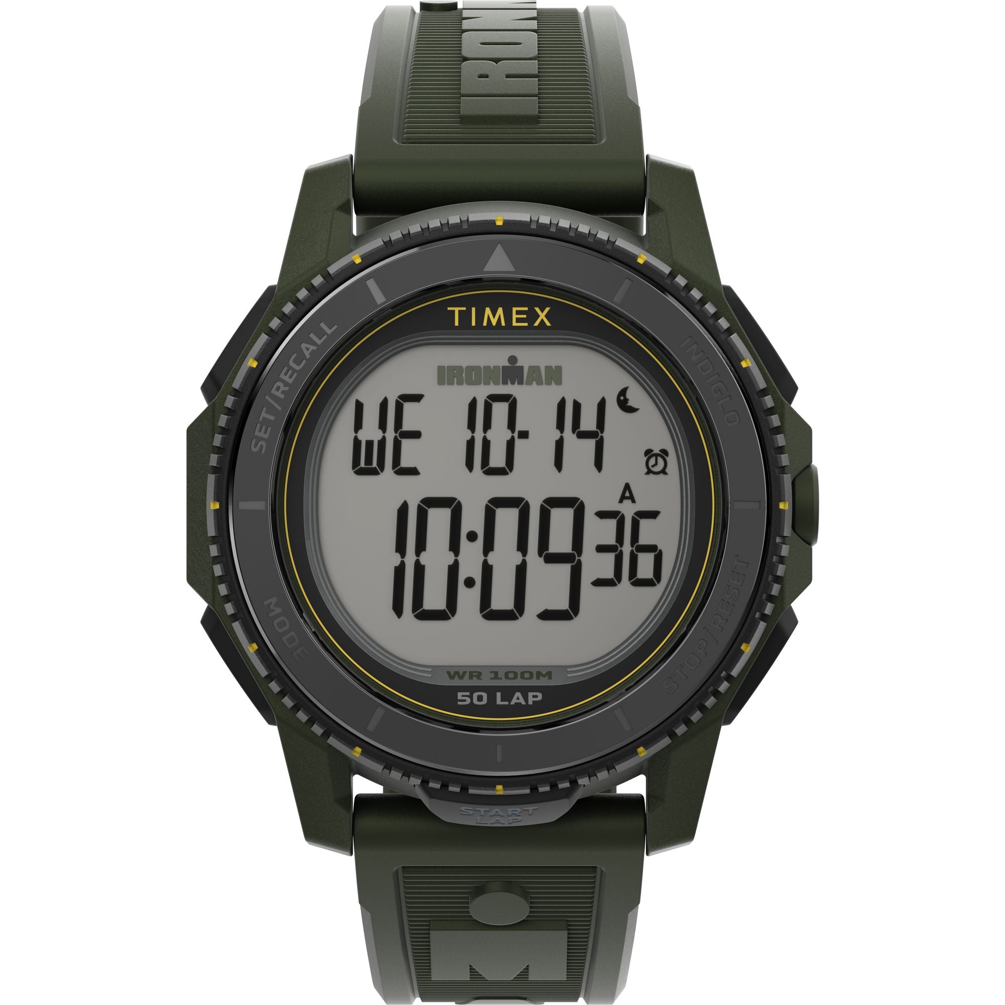 Timex Ironman Adrenaline Black Round Dial Quartz Digital Men Watch