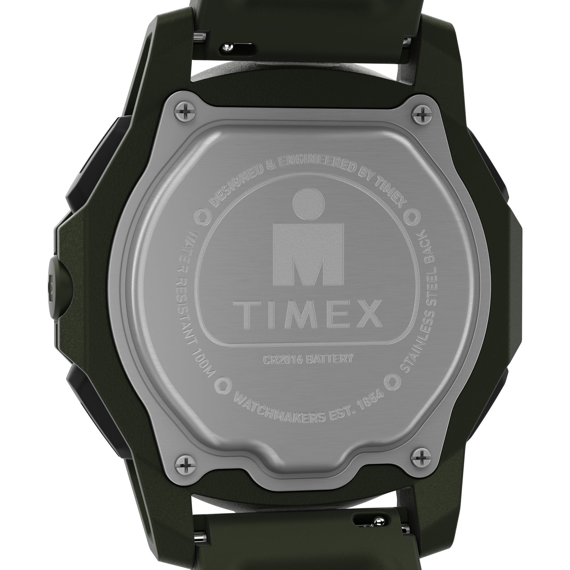 Timex Ironman Adrenaline Black Round Dial Quartz Digital Men Watch
