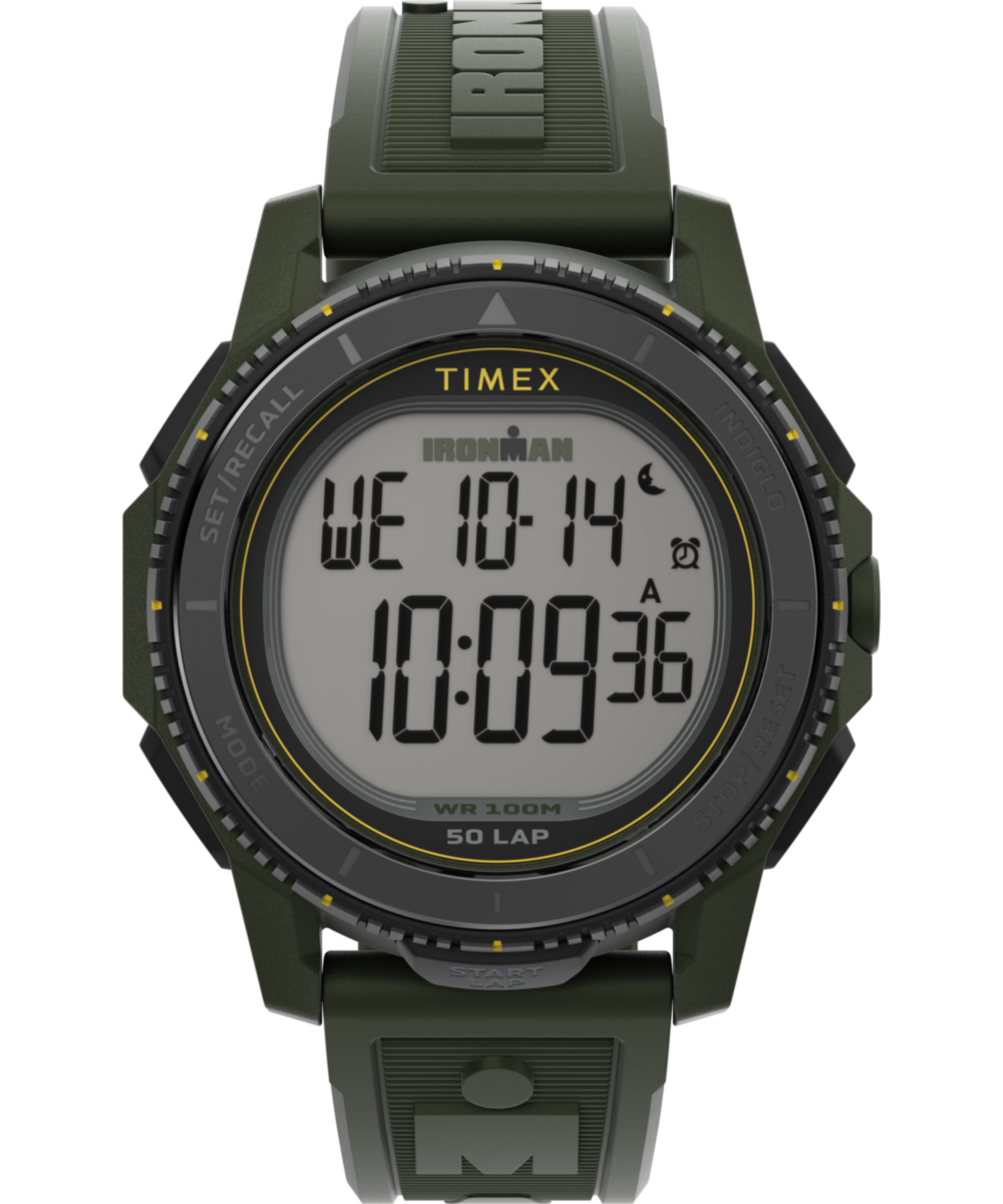 Timex Ironman Round 21mm Black Dial Digital Men Watch - TW5M58000UJ