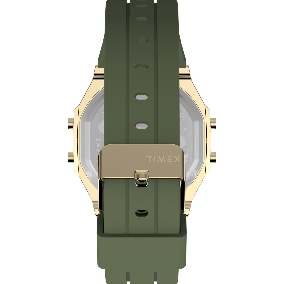 Timex Octogonal 40mm Grey Dial Digital Unisex Watch - TW5M60800JQ