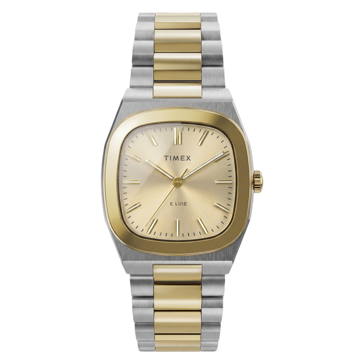 Timex Square 30mm Champagne Dial Analog Women Watch - TW6A00800UJ Watch Timex