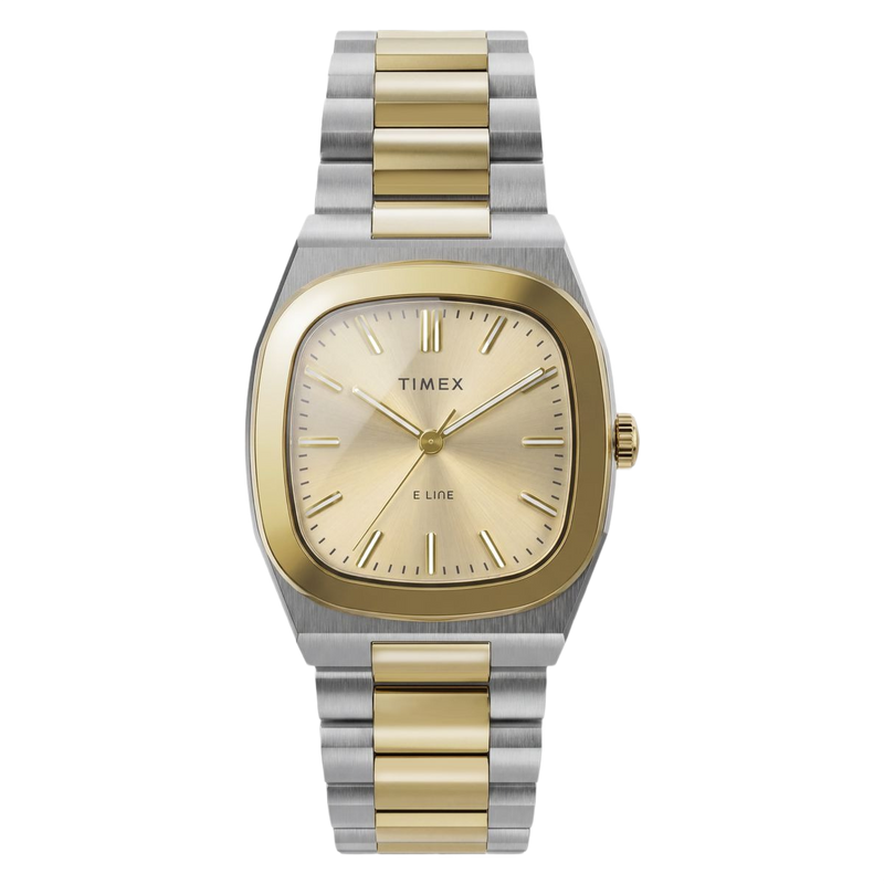 Timex Square 30mm Champagne Dial Analog Women Watch - TW6A00800UJ Watch Timex