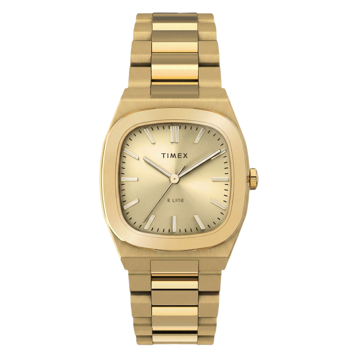 Timex Square 30mm Champagne Dial Analog Women Watch - TW6A00900UJ