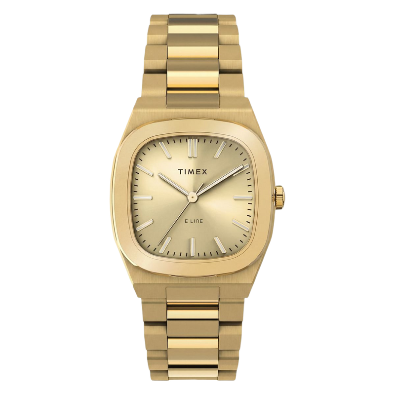 Timex Square 30mm Champagne Dial Analog Women Watch - TW6A00900UJ Watch Timex