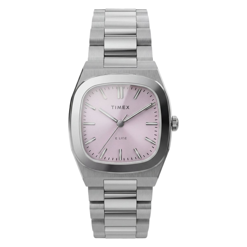 Timex Square 30mm Pink Dial Analog Women Watch - TW6A01000UJ Watch Timex