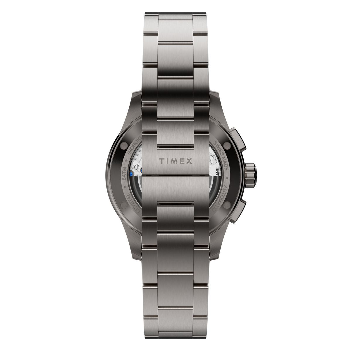Timex Atelier Chronograph Automatic M1a Ti 42mm Swiss Made Titanium Bracelet - TW6A027004A Watch Timex