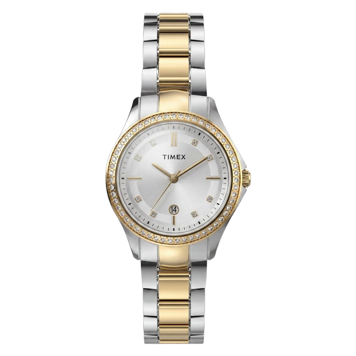 Timex Round 30mm Silver Dial Analog Women Watch - TW6A04700UJ