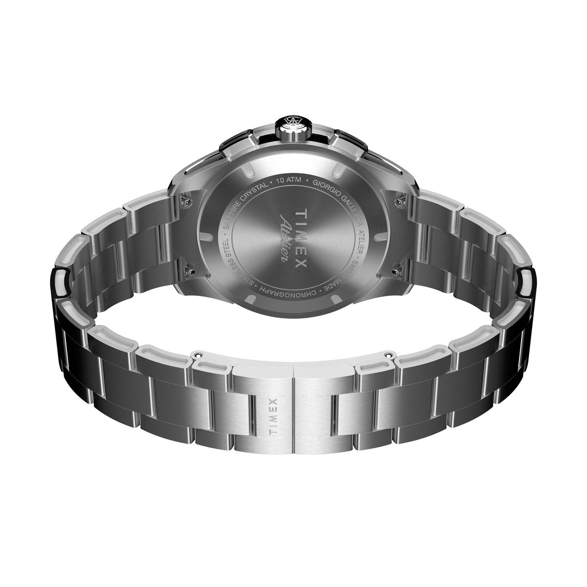 Timex Atelier Chronograph Quartz M1q 40mm Swiss Made Stainless Steel Bracelet - TW6A069004A
