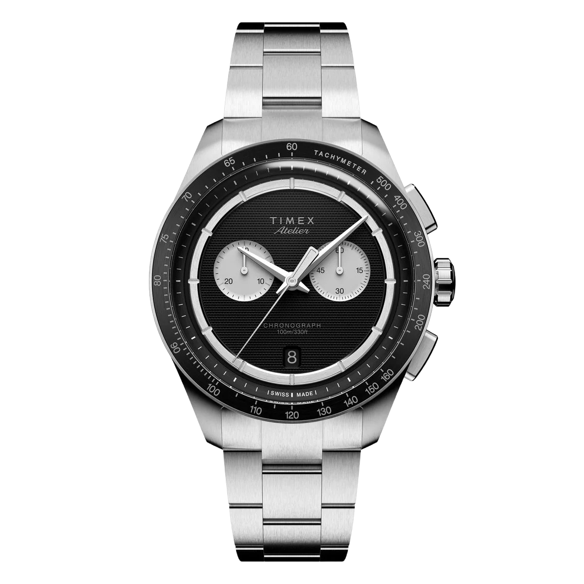 Timex Atelier Chronograph Quartz M1q 40mm Swiss Made Stainless Steel Bracelet - TW6A069004A