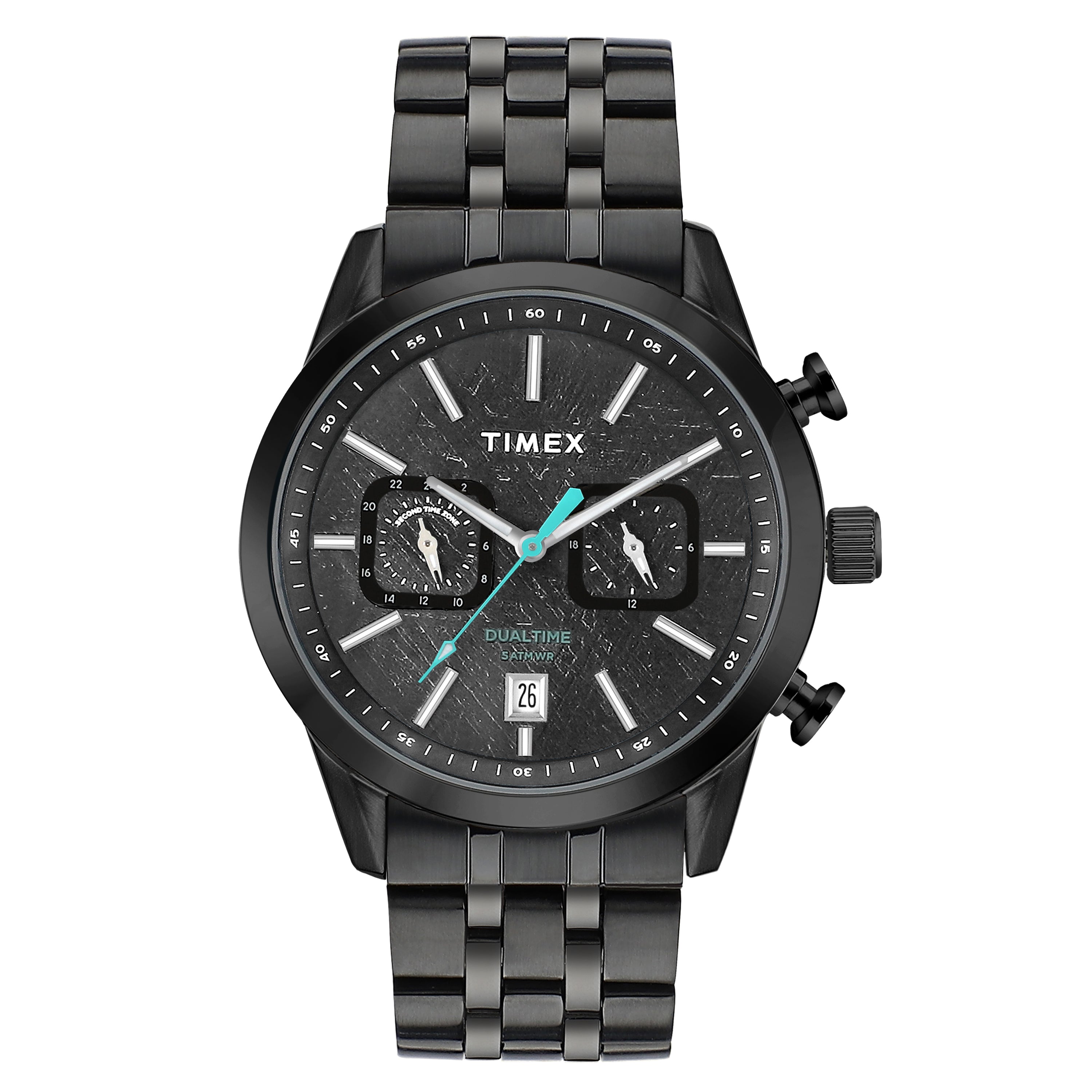 Timex TWEG17610 Grey Men 43 mm Round Watch