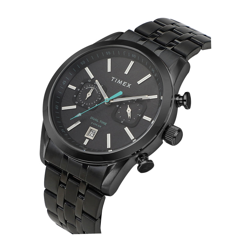 Timex Round 21mm Grey Dial Analog Men Watch - TWEG17610 Watch Timex