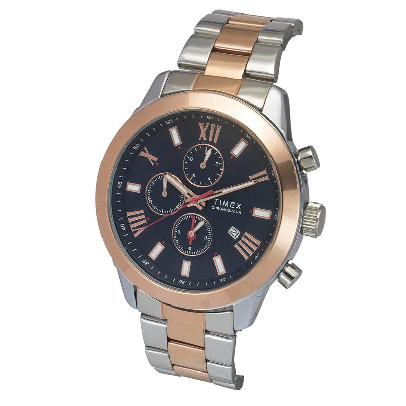 Timex Trendline Round 21mm Blue Dial Analog Men Watch - TWEG18516 Watch Timex