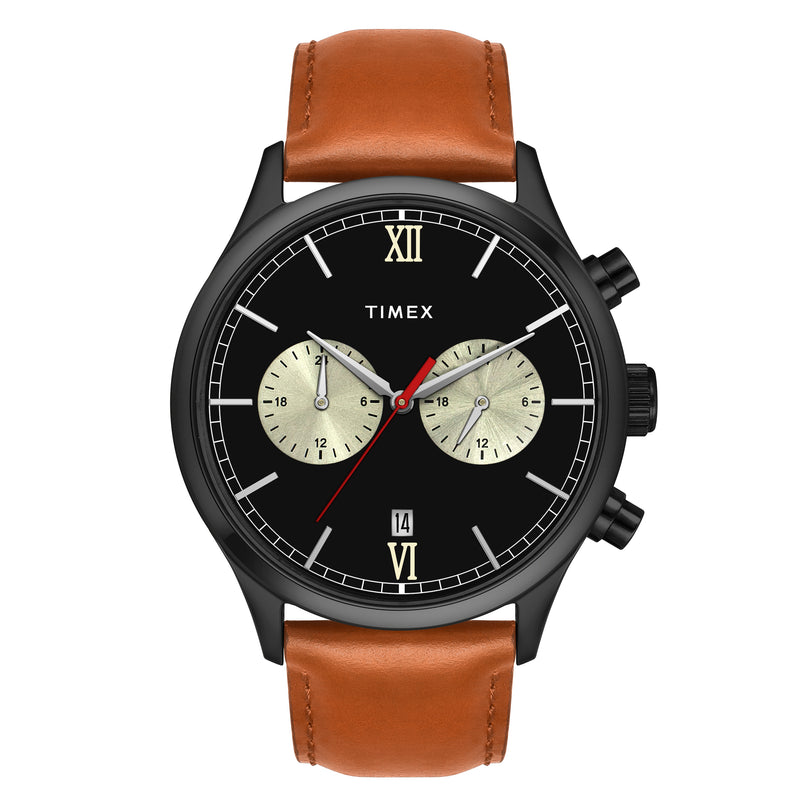 Timex Round 21mm Black Dial Analog Men Watch - TWEG19808 Watch Timex