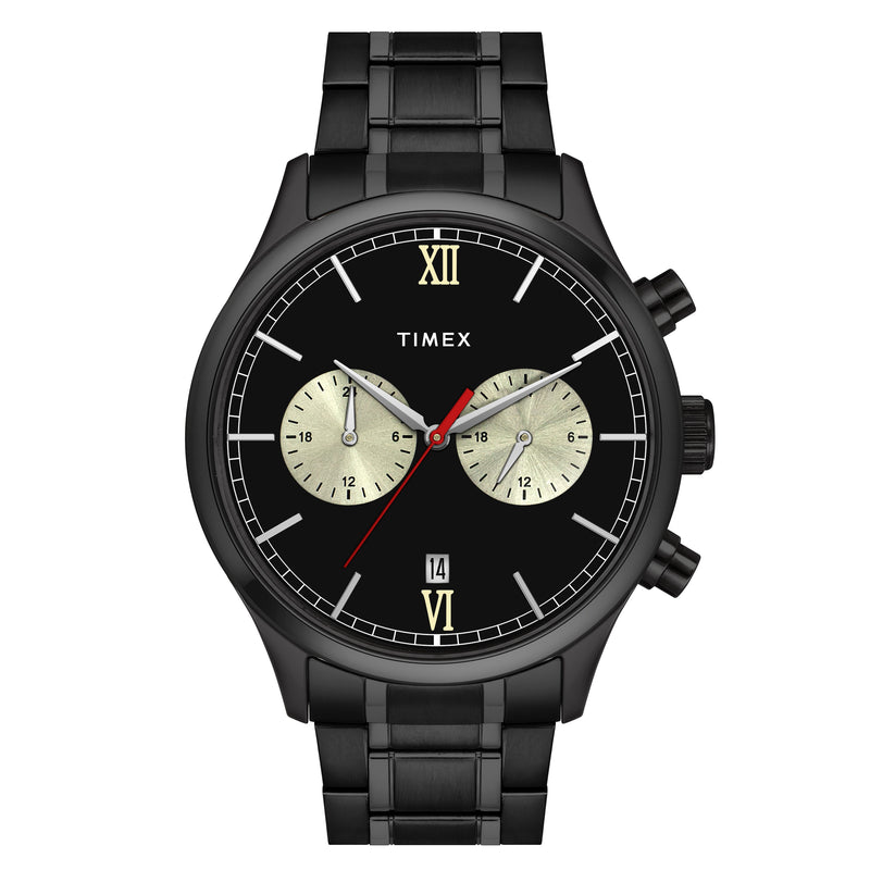 Timex Round 21mm Black Dial Analog Men Watch - TWEG19809 Watch Timex