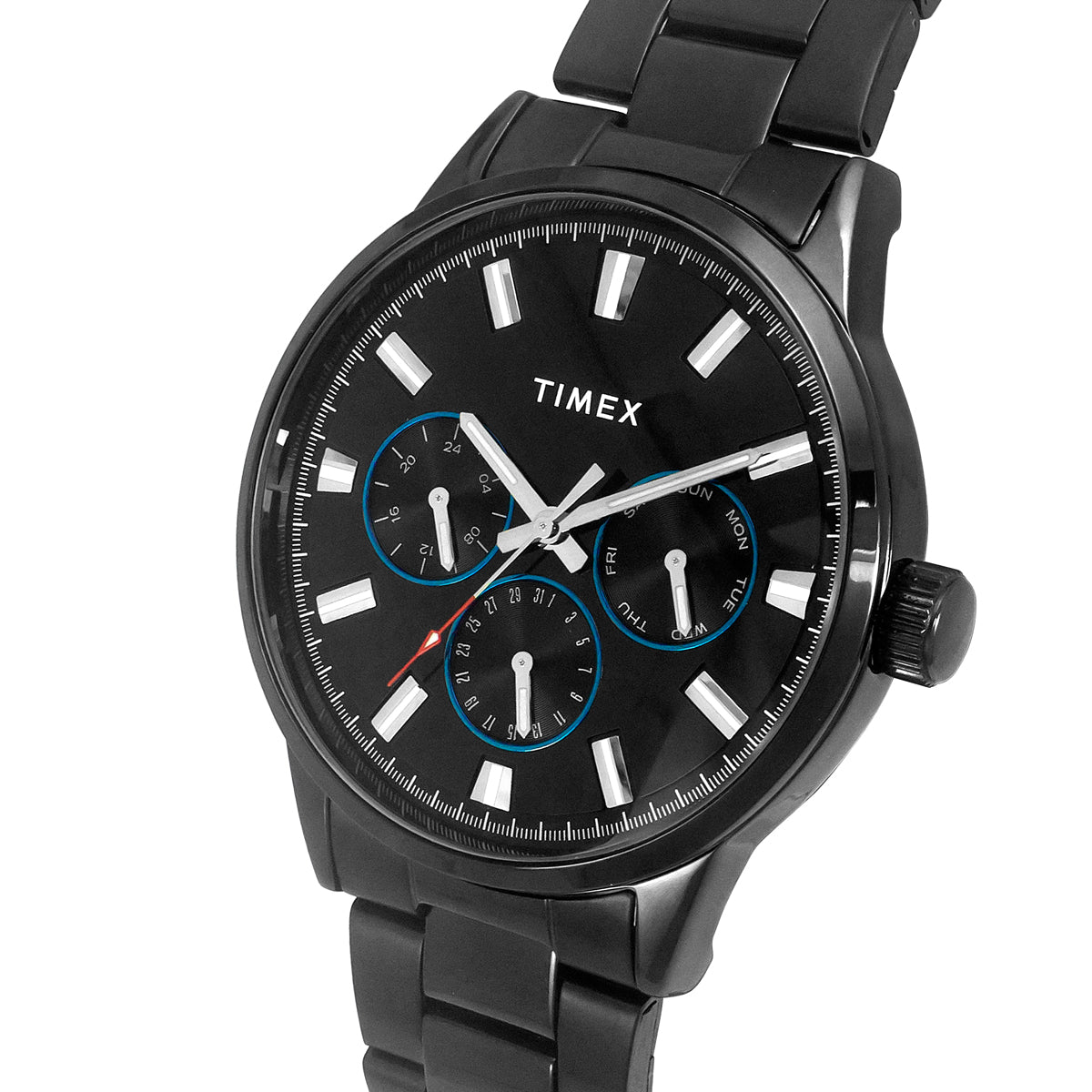 Timex Trendline Round 21mm Black Dial Analog Men Watch - TWEG19911 Watch Timex