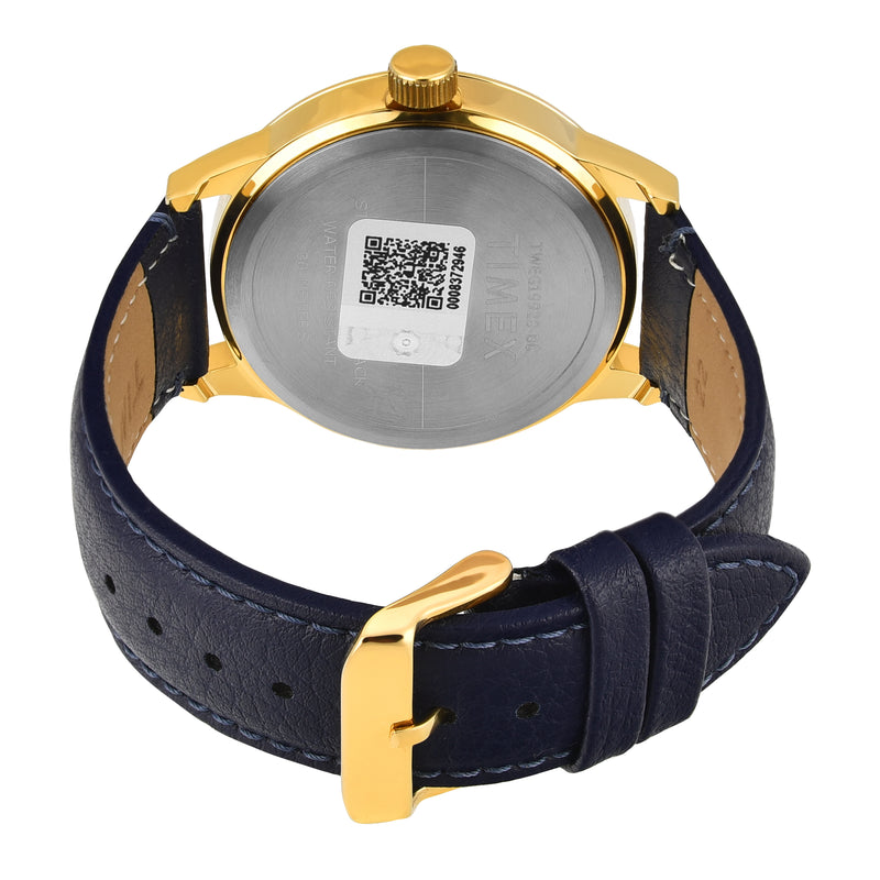 Timex Round 21mm Blue Dial Analog Men Watch - TWEG19928 Watch Timex