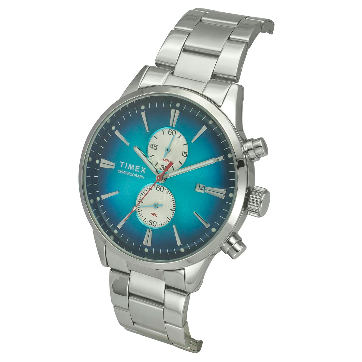 Timex Trendline Round 21mm Teal Dial Analog Men Watch - TWEG19931 Watch Timex