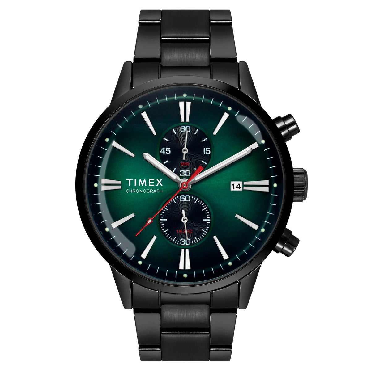 Timex Trendline Round 21mm Green Dial Analog Men Watch - TWEG19933