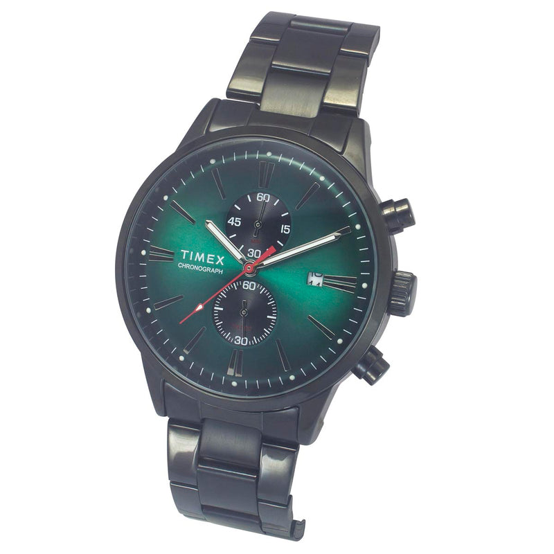 Timex Trendline Round 21mm Green Dial Analog Men Watch - TWEG19933 Watch Timex