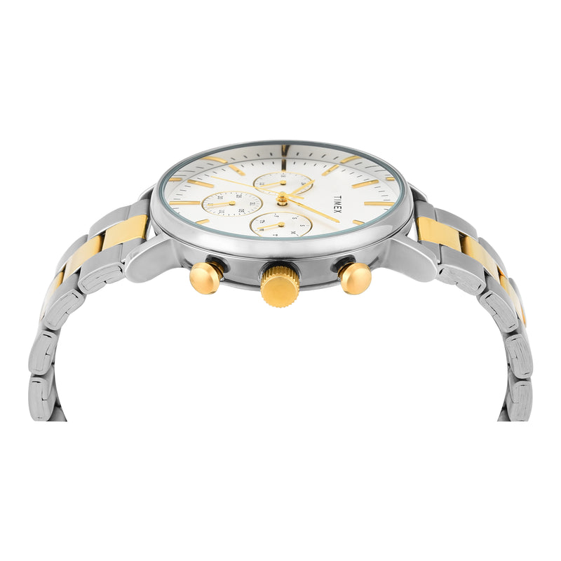 Timex Round 21mm Silver Dial Analog Men Watch - TWEG20026 Watch Timex