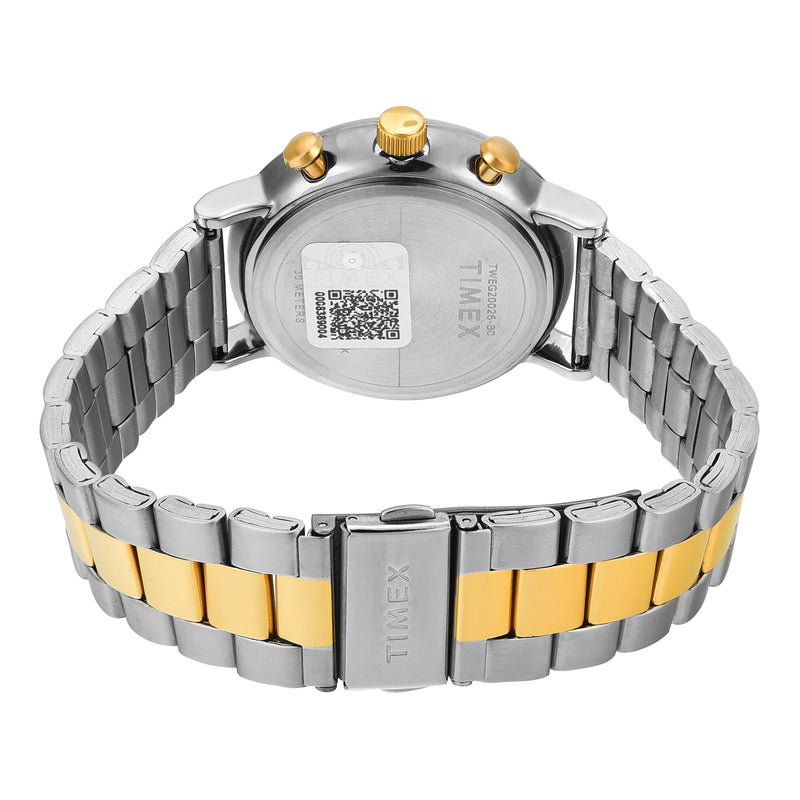Timex Round 21mm Silver Dial Analog Men Watch - TWEG20026 Watch Timex