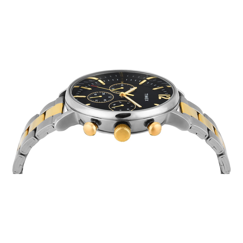 Timex Round 21mm Black Dial Analog Men Watch - TWEG20027 Watch Timex