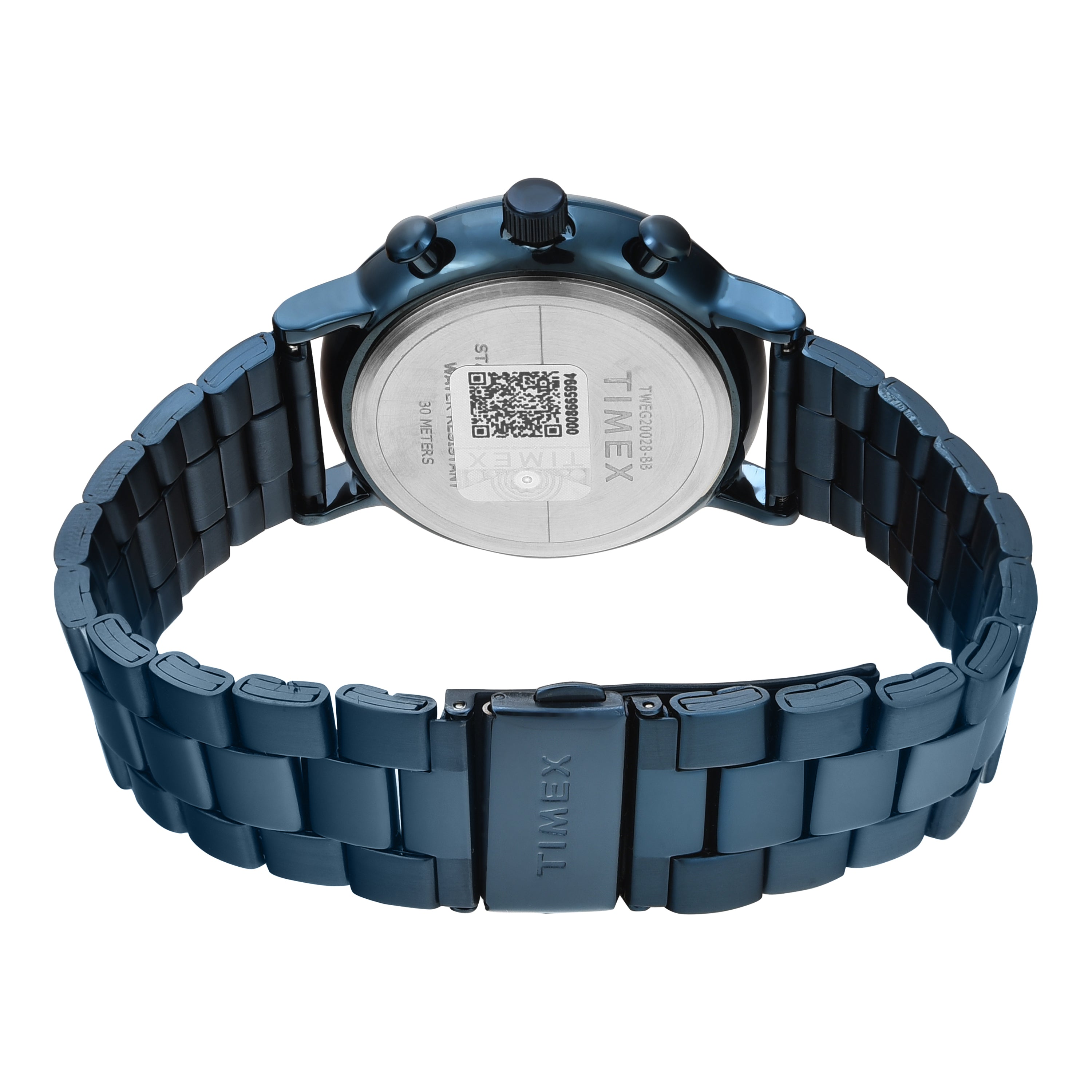 Timex Trendline Round 43mm Blue Dial Analog Men Watch - TWEG20028