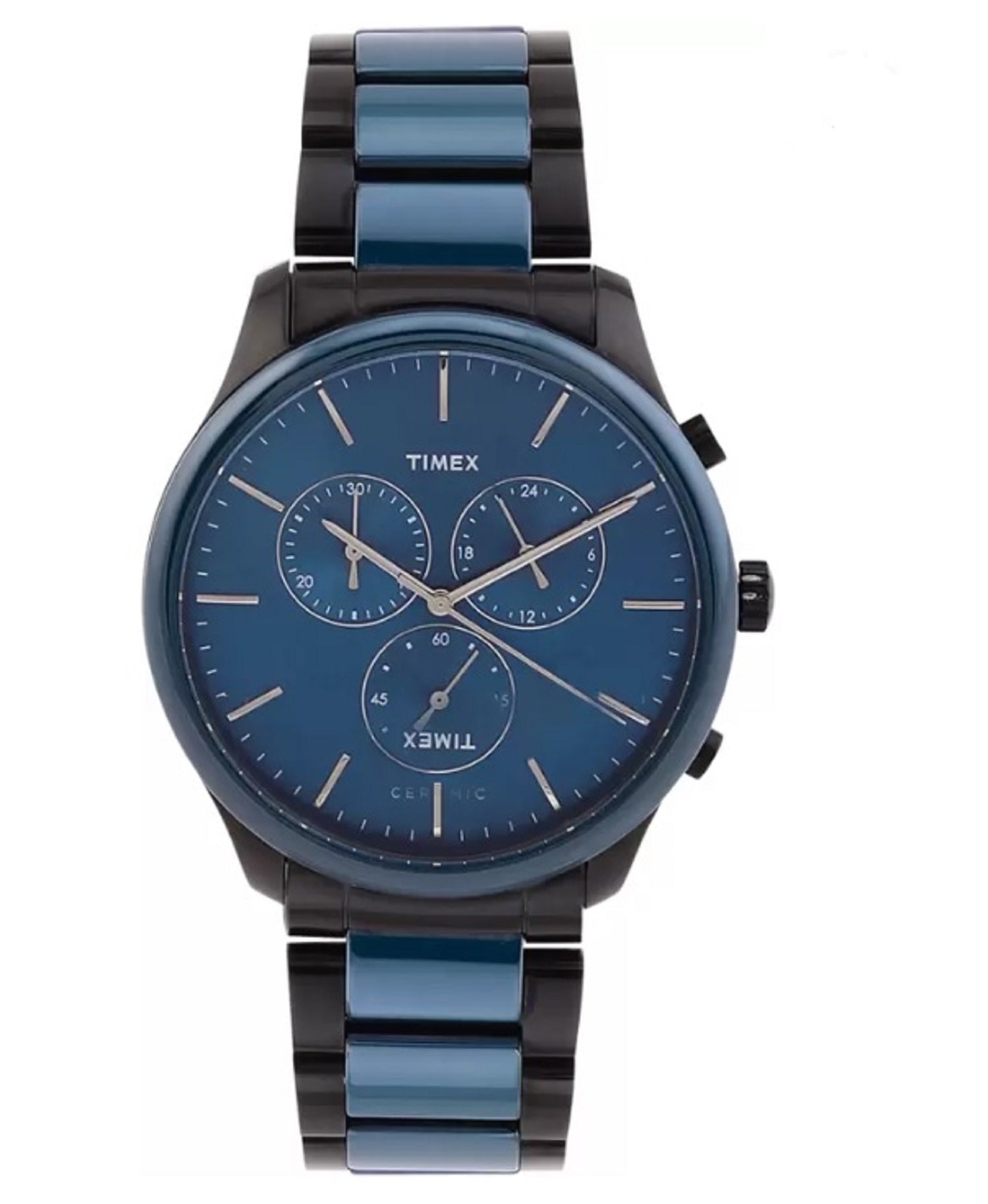 Timex Blue Round Dial Quartz Analog Men Watch TWEG21703 At JUST WATCHES