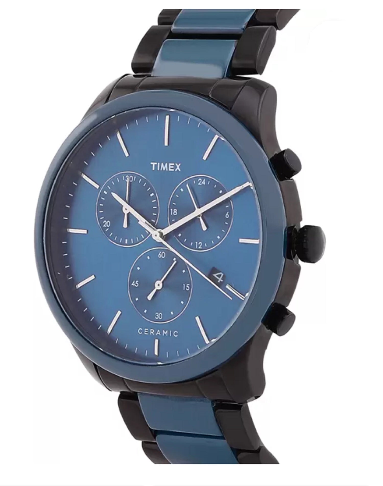 Timex Round 21mm Blue Dial Analog Men Watch - TWEG21703 Watch Timex