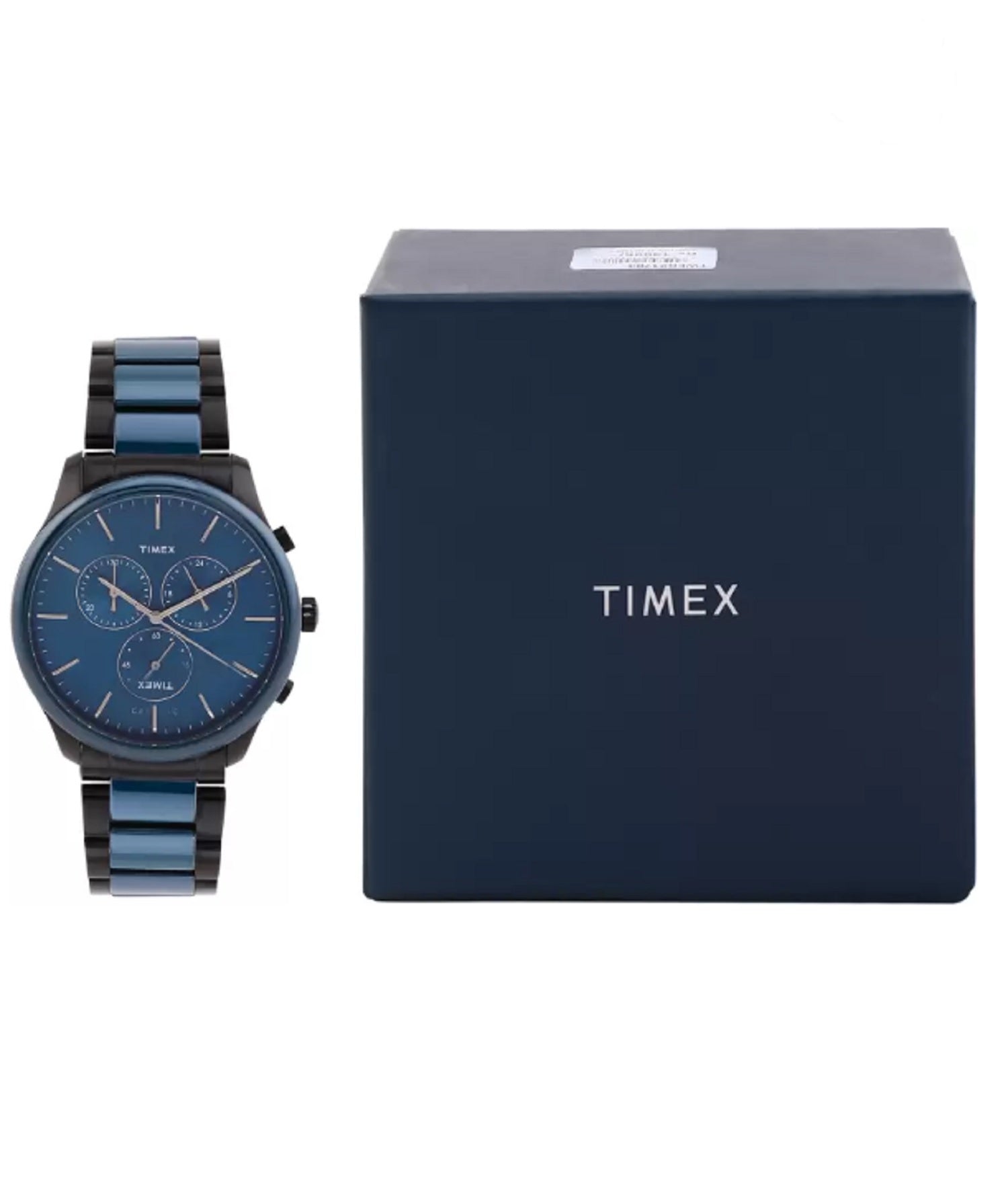Timex Round 21mm Blue Dial Analog Men Watch - TWEG21703