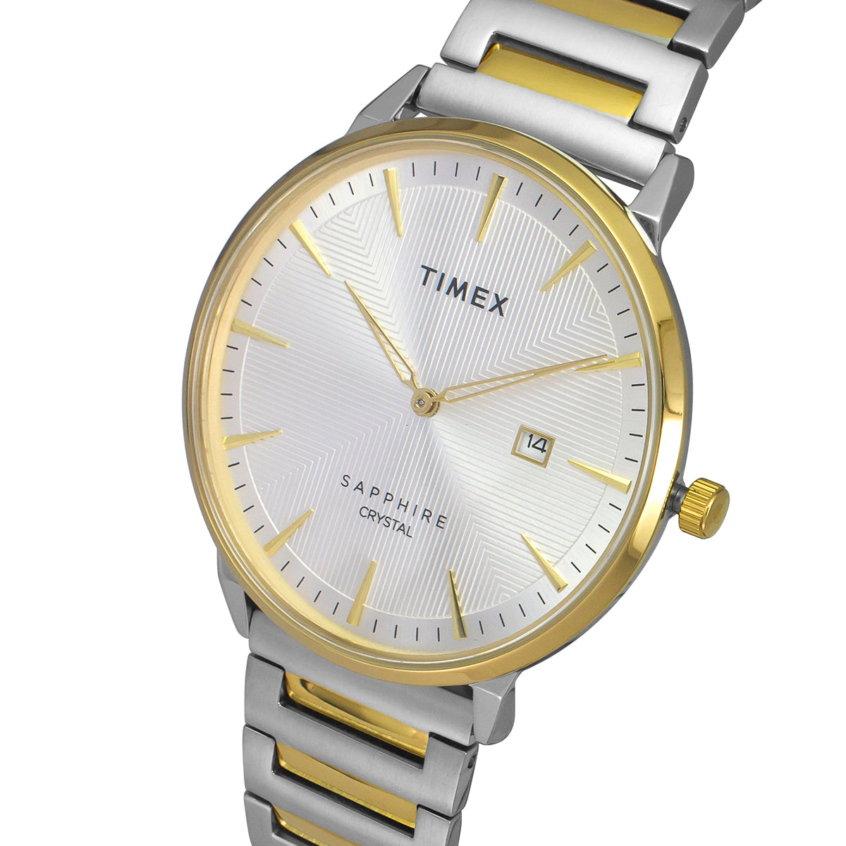 Timex Round 21mm Silver Dial Analog Men Watch - TWEG21904 Watch Timex