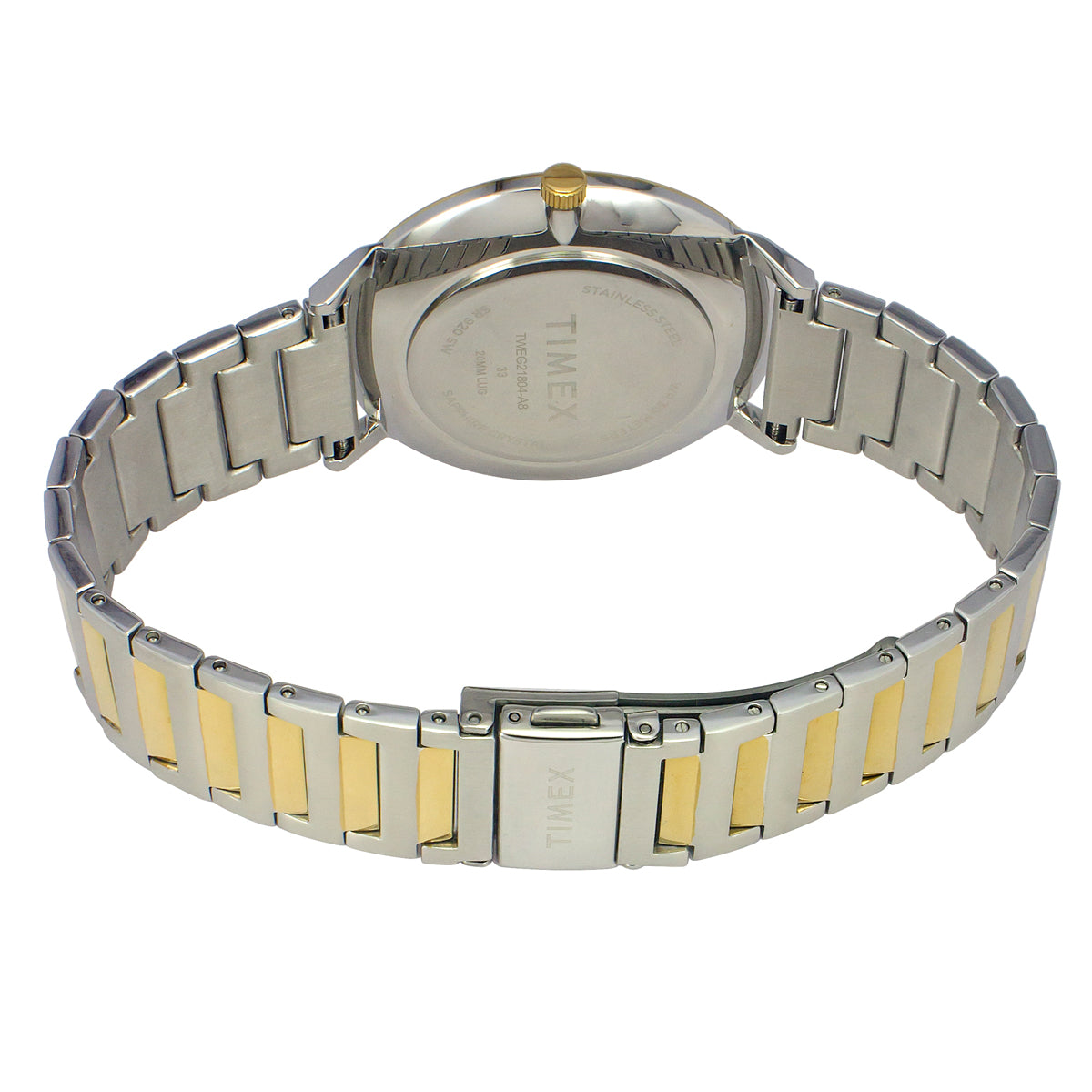 Timex Round 21mm Silver Dial Analog Men Watch - TWEG21904 Watch Timex