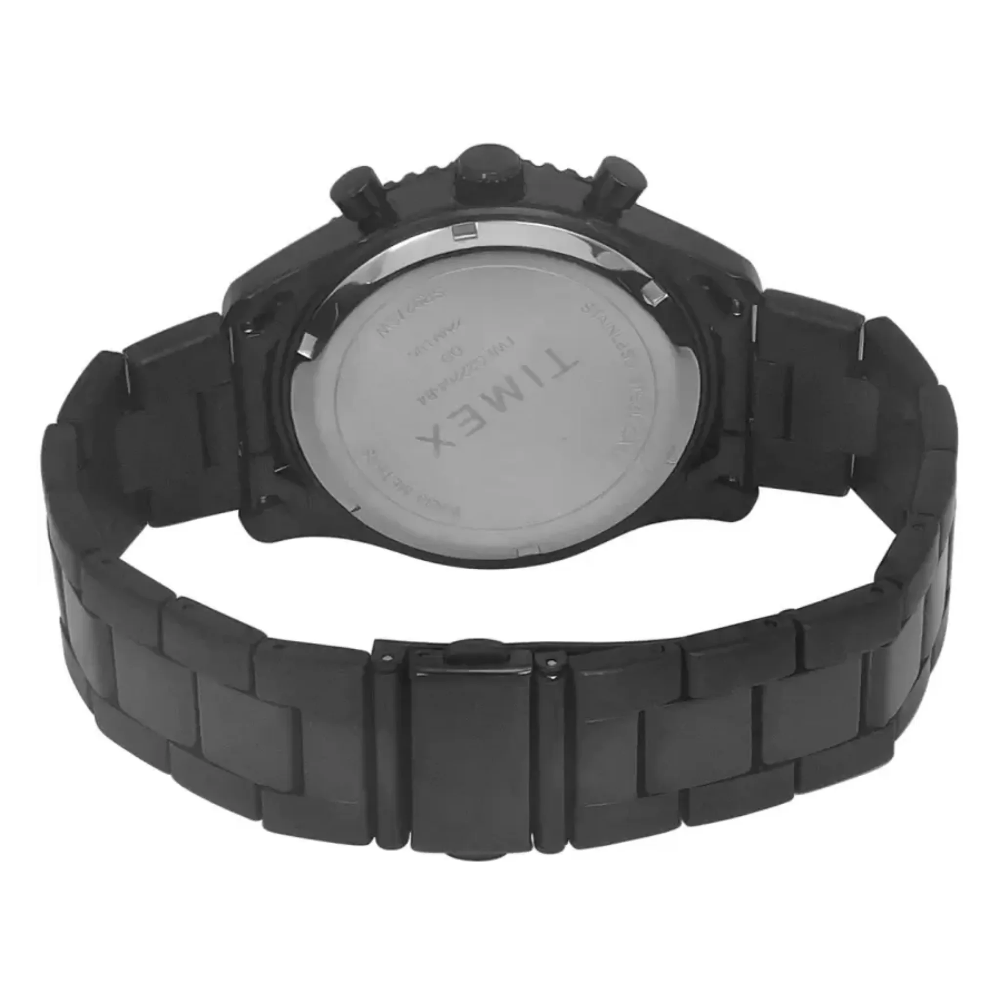 Timex Fashion Black Round Dial Quartz Analog Men Watch