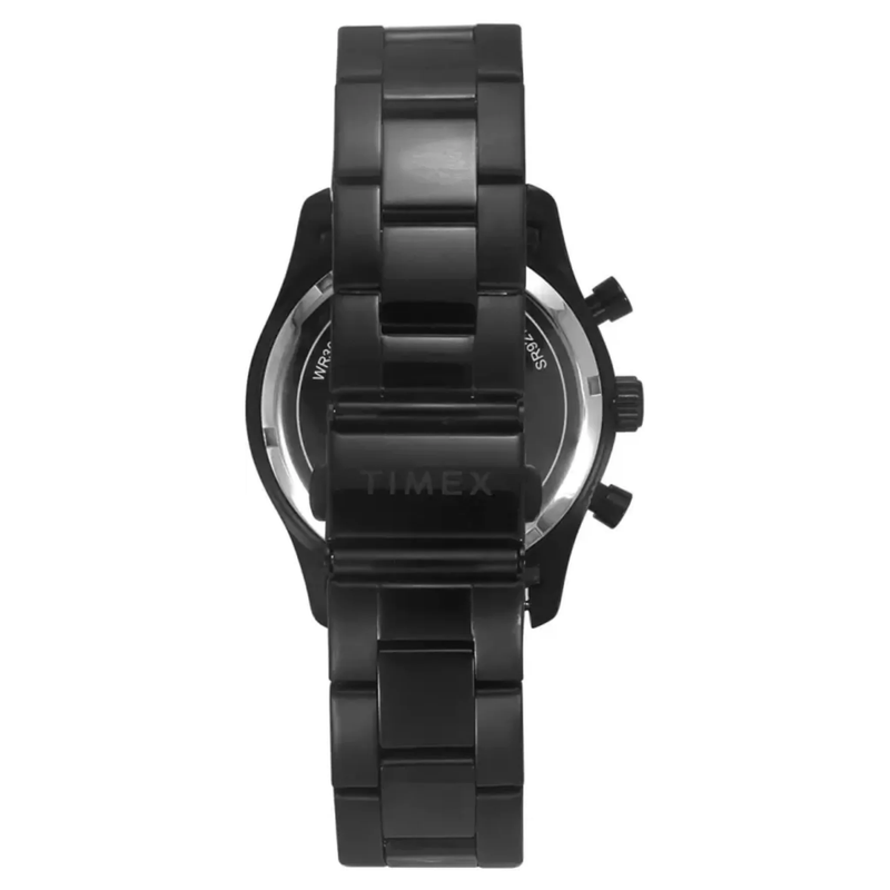 Timex Fashion Black Round Dial Quartz Analog Men Watch Watch Timex