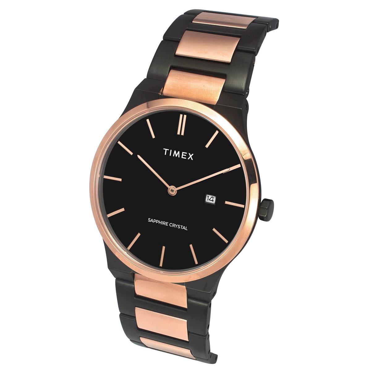 Timex Signio Round 41mm Black Dial Analog Men Watch - TWEG23601 Watch Timex