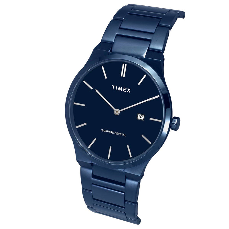 Timex Signio Round 21mm Blue Dial Analog Men Watch - TWEG23602 Watch Timex