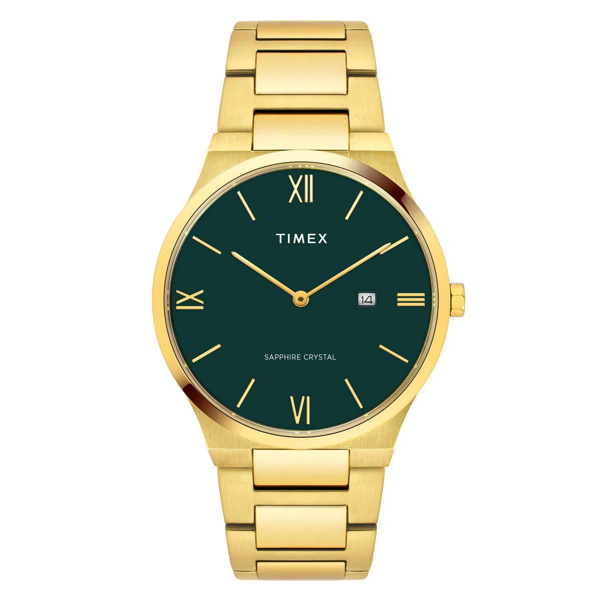 Timex Signio Round 21mm Green Dial Analog Men Watch - TWEG23605
