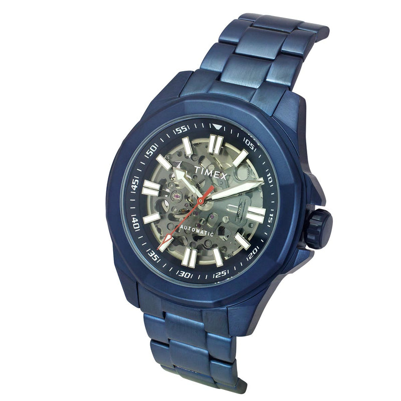 Timex Signio Round 48mm Blue Dial Analog Men Watch - TWEG24104 Watch Timex