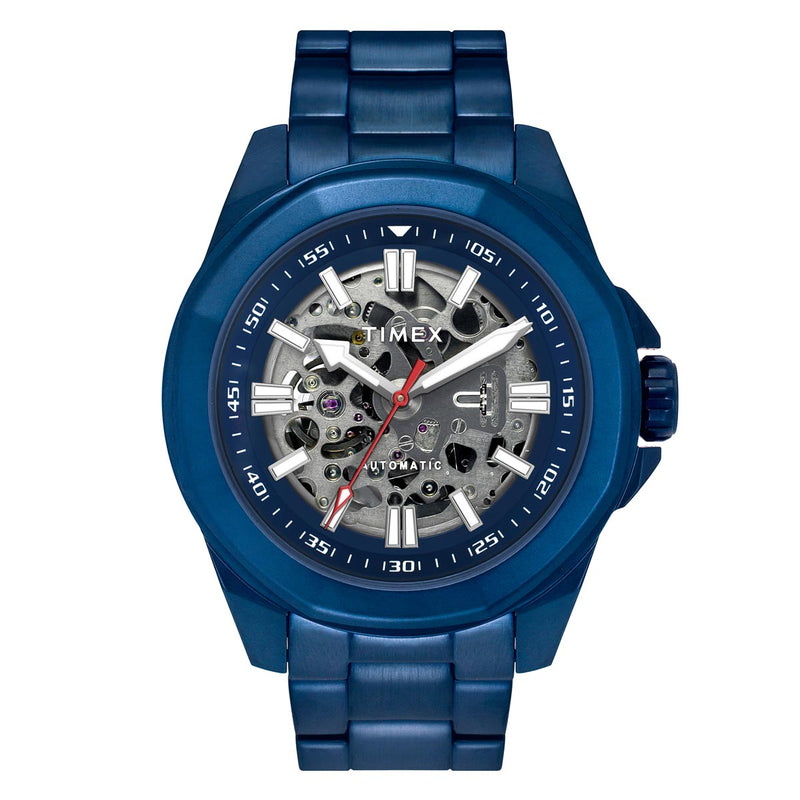 Timex Signio Round 48mm Blue Dial Analog Men Watch - TWEG24104 Watch Timex