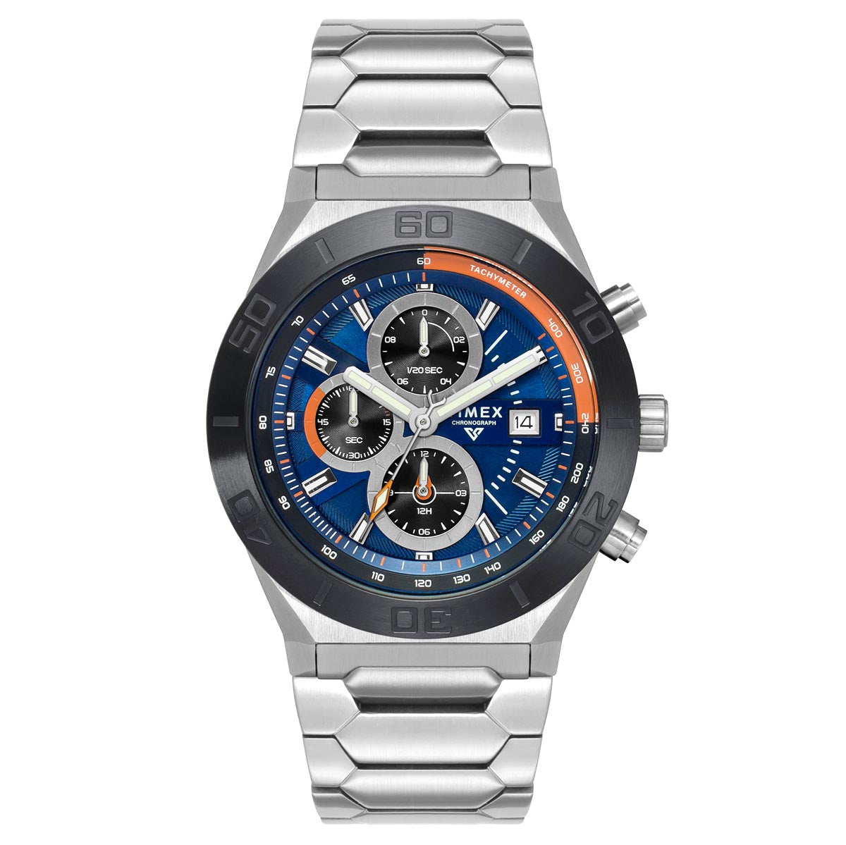 Timex Vector Round 21mm Blue Dial Analog Men Watch - TWEG24900 Watch Timex