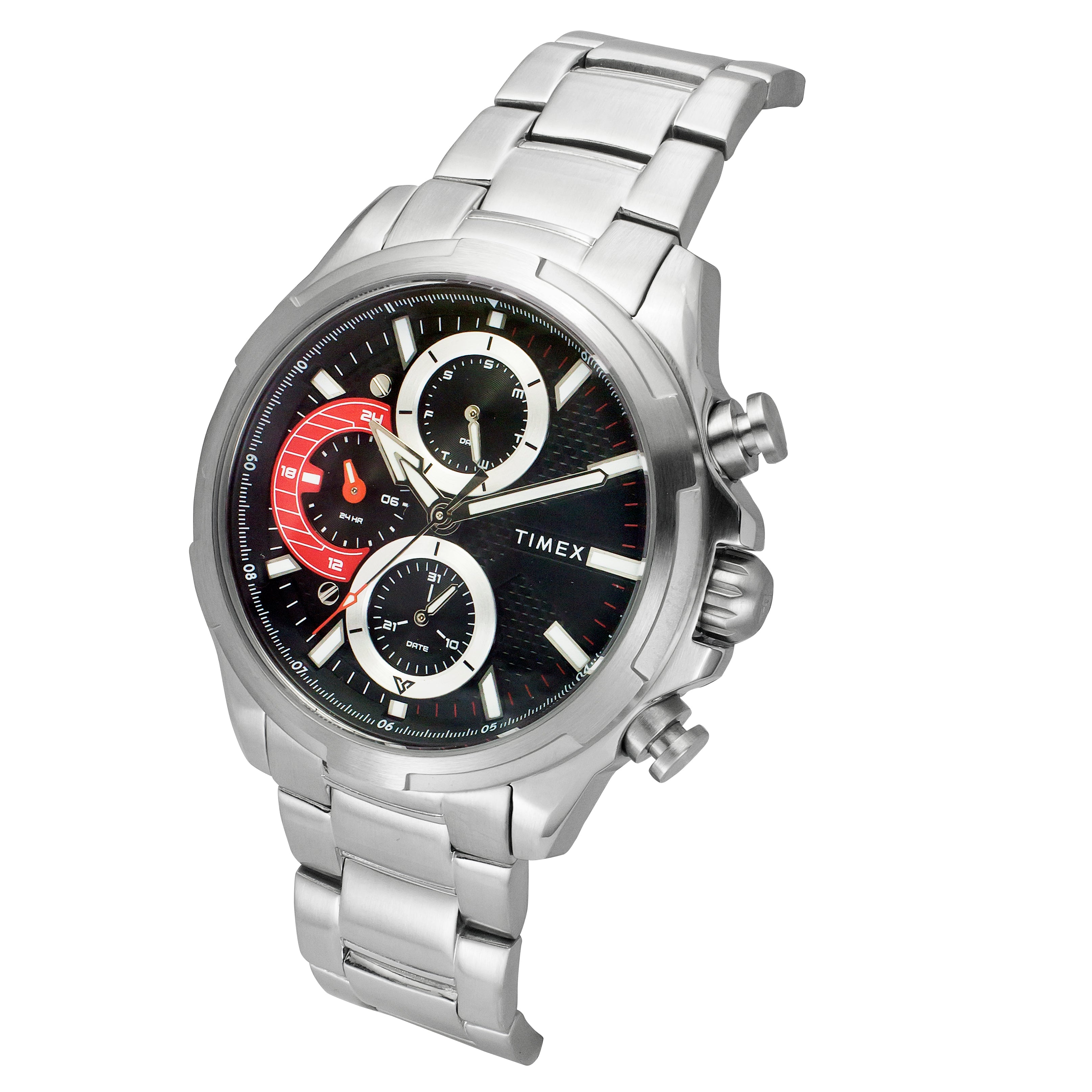 Timex Vector Round 21mm Black Dial Analog Men Watch - TWEG25000 Watch Timex