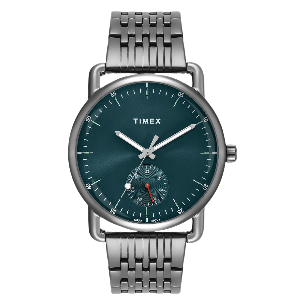 Timex Round 43mm Teal Dial Analog Men Watch - TWEG256SMU01