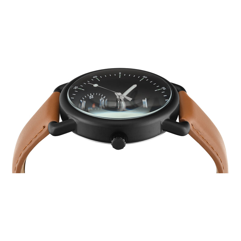 Timex Round 43mm Black Dial Analog Men Watch - TWEG256SMU02 Watch Timex