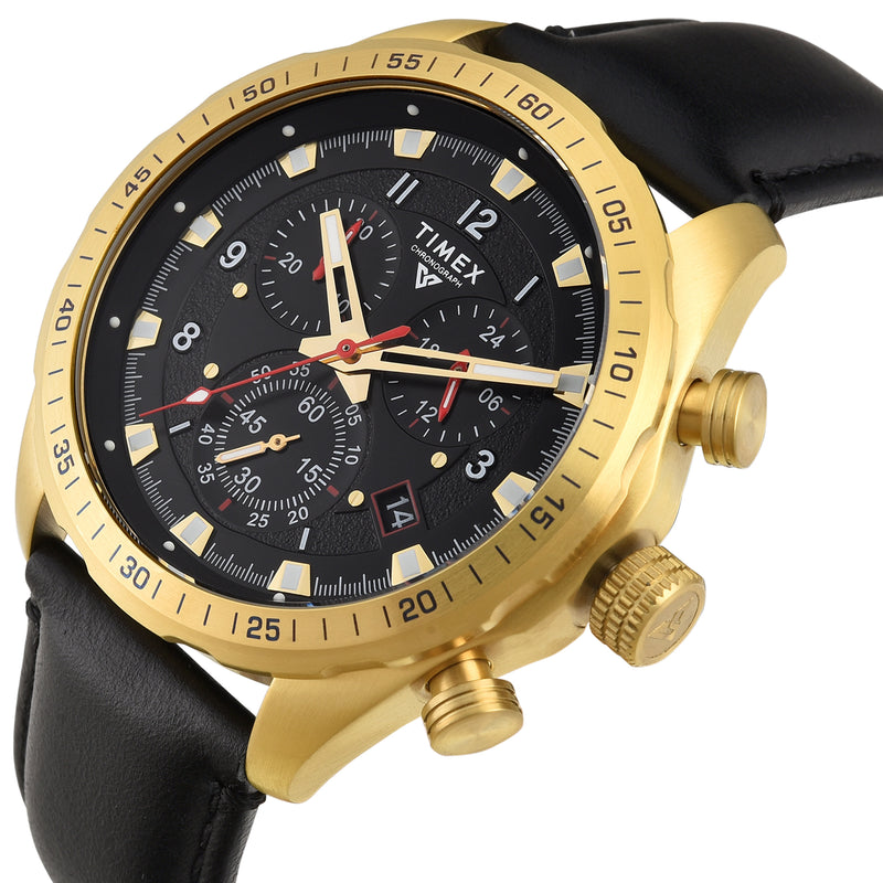 Timex Vector Round 21mm Black Dial Analog Men Watch - TWEG26001 Watch Timex